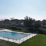 M375 - Marcelli, Bilocale Con Giardino In Con Piscina