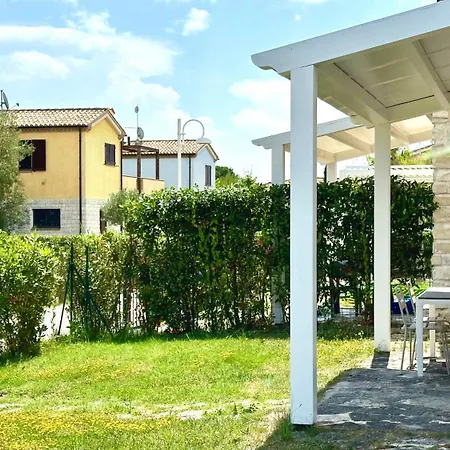 M375 - Marcelli, Bilocale Con Giardino In Con Piscina Appartement Numana